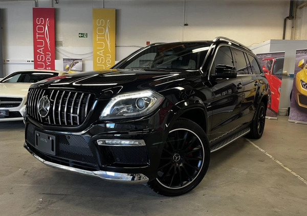 Mercedes-Benz GL cena 209000 przebieg: 82000, rok produkcji 2014 z Lubliniec małe 562